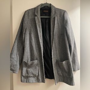 Houndstooth Blazer Jacket